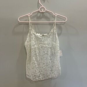 NWT Free People Lace Tank Top